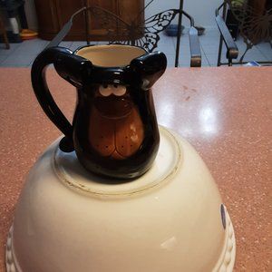 Douglas Russ Berry 3-D Black/Brown 12oz Coffe Mug.